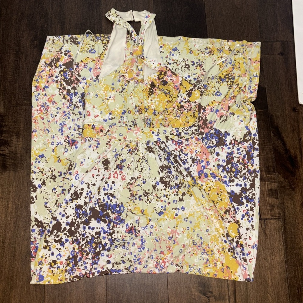 NWT Guess Winona Multicolor Maxi Dress - Picture 14 of 15